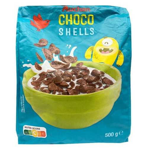 Choco shells płatki czekoladowe Auchan 500 g