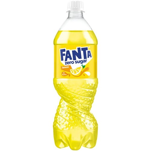 Napój gazowany Lemon zero sugar o smaku cytrynowym  Fanta 850 ml