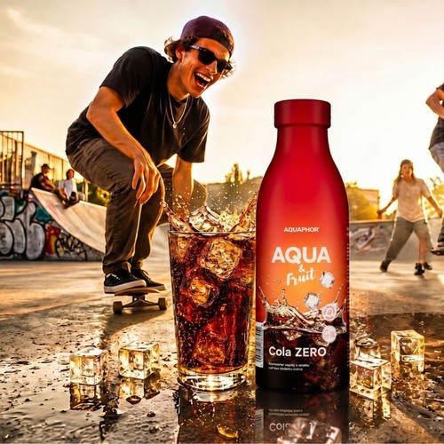 Koncentrat napoju AQUA&Fruit o smaku cola AQUAPHOR 480 ml