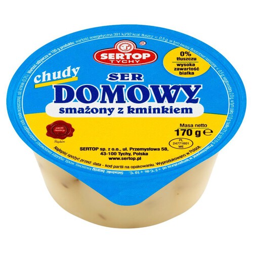 Ser domowy smażony z kminkiem Sertop 170 g