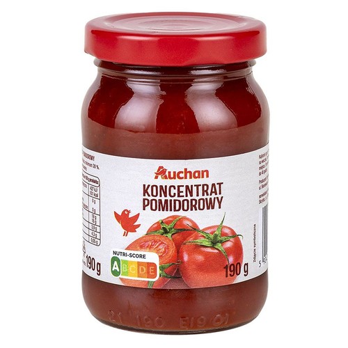 Koncentrat pomidorowy 30% Auchan 190 g
