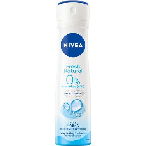 Antyperspirant fresh natural spray NIVEA 150 ml