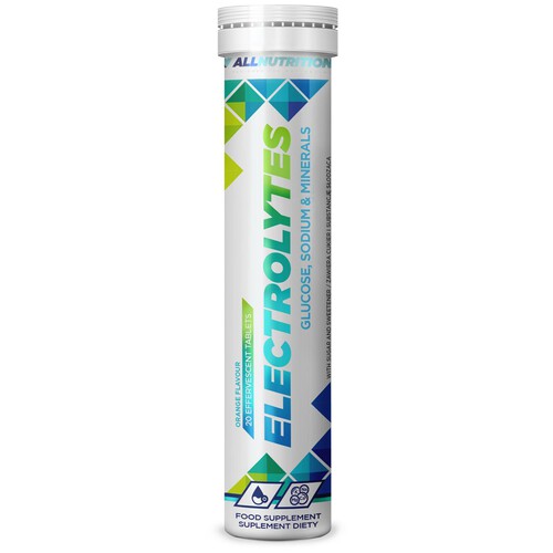 Electrolytes Orange 20 tabletek musujących Allnutrition 20 tabletek