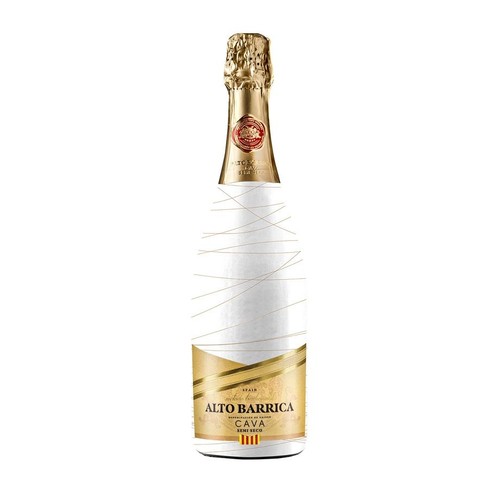 Wino hiszpańskie białe musujące Cava alk. 11,5% obj. Alto Barrica  750 ml