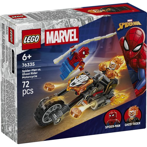 Marvel Spider-Man kontra Ghost Rider na motocyklu 76335 LEGO 1 sztuka