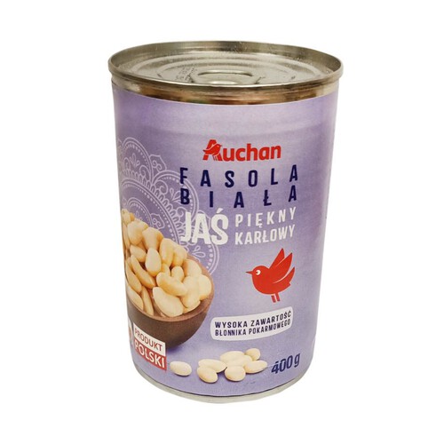 Fasola biała konserwowa  Auchan 400 g