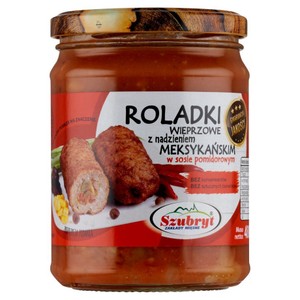Roladki meksykańskie w sosie pomidorowym Szubryt 480 g