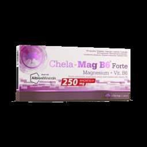 Chela-Mag B6 Forte Mega Caps Magnez Olimp 60 kapsułek