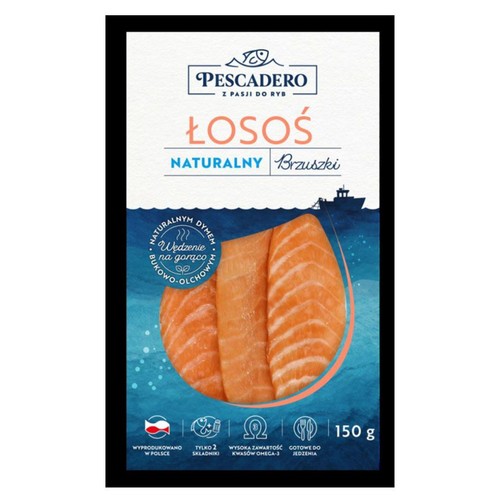 Brzuszki z łososia wędzone na gorąco ArcticFish 150 g