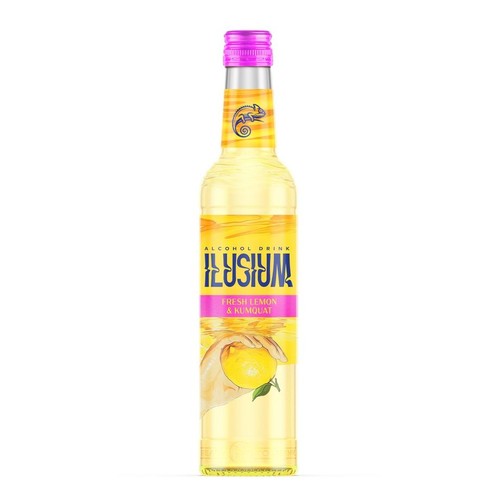 Drink Fresh Lemon Kumquat alk. 11,0% obj. Ilusium 310 ml