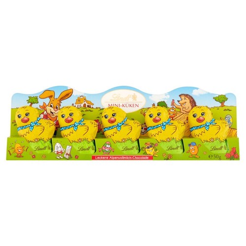Mini kurczaczki z czekolady Lindt 5 x 10 g