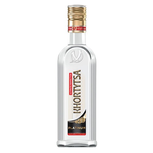 Wódka czysta Platinum alk. 40,0% obj. Khortytsa 500 ml
