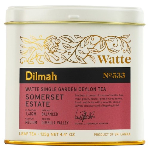 Herbata cejlońska Uda Watte single region Dimbula Dilmah 125 g