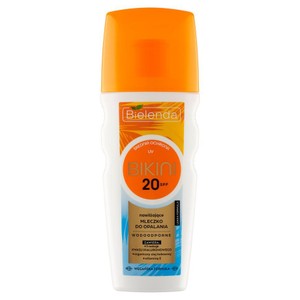 Mleczko do opalania nawilżające SPF 20 bikini Bielenda  175 ml