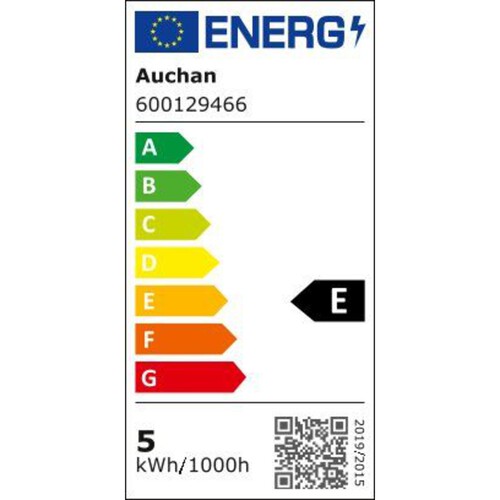 Żarówka LED E14 40W standard ciepła Auchan 1 sztuka