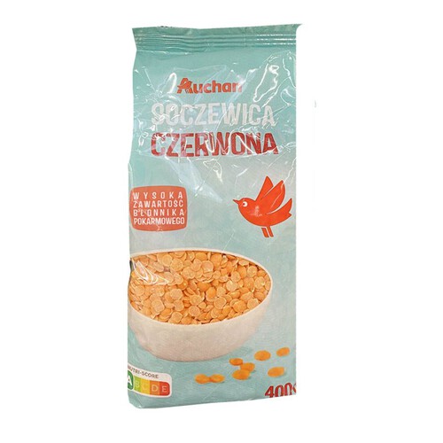 Soczewica czerwona Auchan 400 g