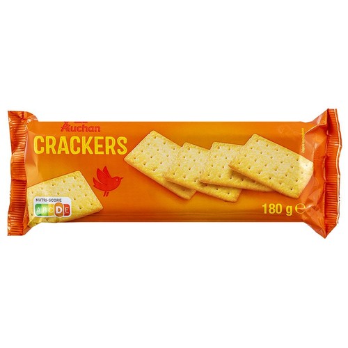 Krakersy Auchan 180 g