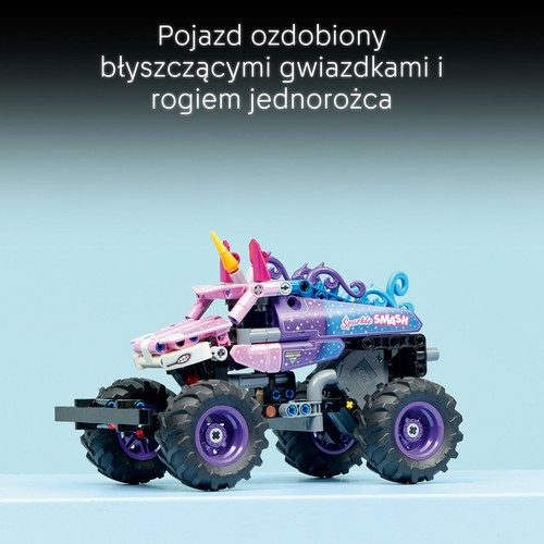 Technic Monster Jam™ Sparkle Smash™ z napędem typu pull-back 42220 LEGO 1 sztuka
