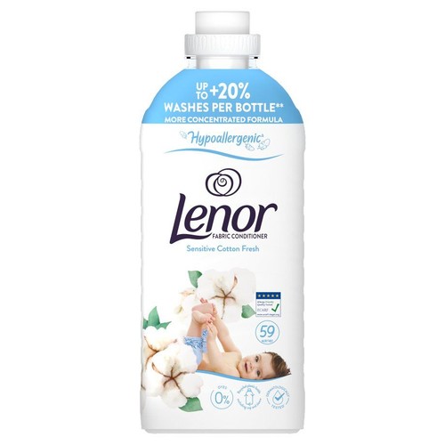 Płyn do płukania Sensitive Cotton Fresh Lenor 1239 ml