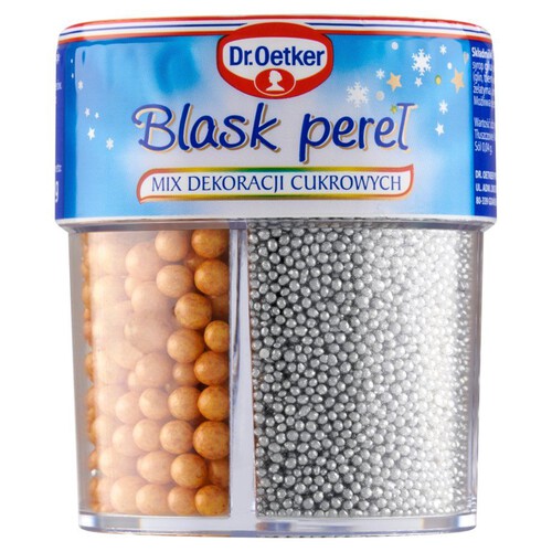 Blask Pereł mix dekoracji cukrowych Dr.Oetker 81 g