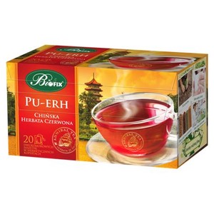 Herbata chińska czerwona PU-ERH  Bifix 20 torebek