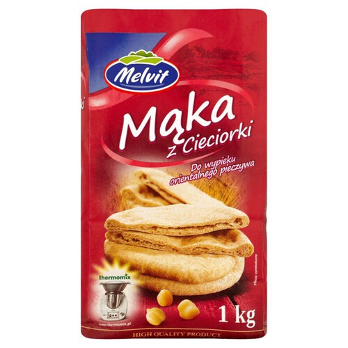 Mąka z cieciorki Melvit 1 kg