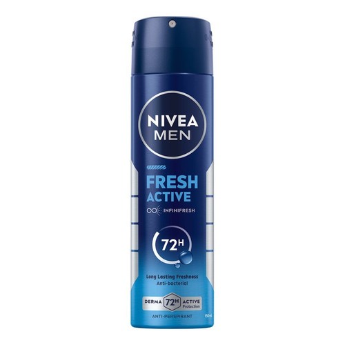 Antyperspirant w sprayu dla mężczyzn Fresh Active NIVEA MEN 150 ml