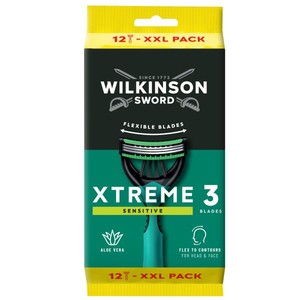 Wkład do maszynki do golenia Xtreme3 Sensitive Wilkinson Sword 12 sztuk