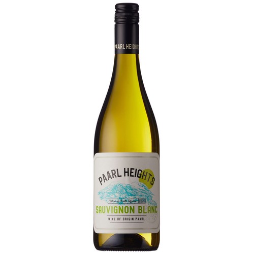 Wino południowoafrykańskie białe wytrawne Sauvignon Blanc alk. 12,5% obj. Paarl Heights 750 ml