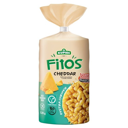 Wafle kukurydziane o smaku cheddar Kupiec 120 g