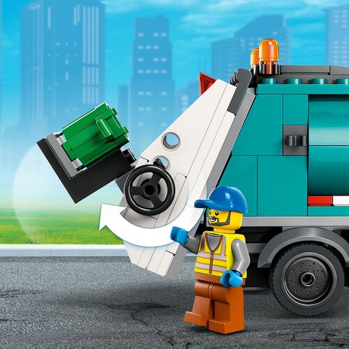 City Ciężarówka recyklingowa 60386 LEGO 1 sztuka