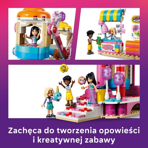 Friends Cukierkowo-babeczkowy diabelski młyn 42700 LEGO 1 sztuka