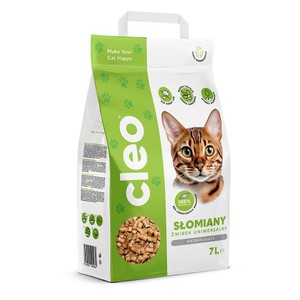 Żwirek ze słomy Cleo 7 kg