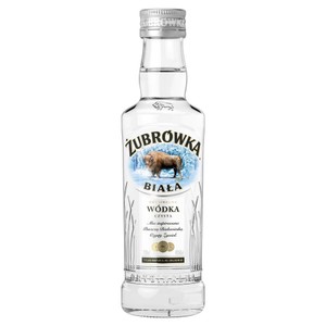 Wódka czysta Biała alk. 40,0% obj. Żubrówka 200 ml