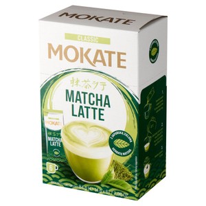 Matcha Latte o smaku classic Mokate 6 saszetek