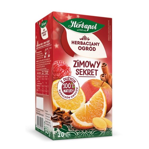 Herbatka owocowa Zimowy sekret   Herbapol 20 torebek
