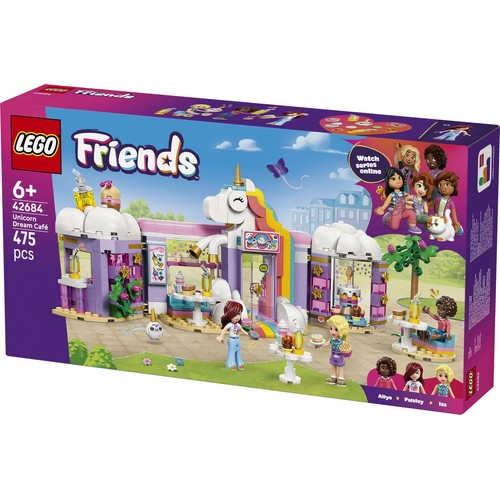 Zestaw Friends Jednorożcowa kawiarnia 42684, do odgrywania ról LEGO 1 sztuka
