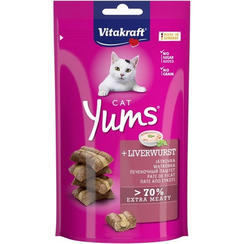 Przysmak dla kotów Yums z wątróbką   Vitakraft 40 g