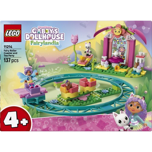 Koci domek Gabi Wróżkowa kolejka górska i podwieczorek 11214 LEGO 1 sztuka