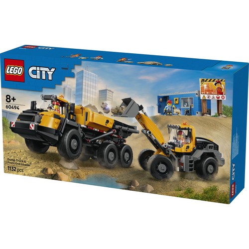 City Wywrotka i ładowarka czołowa 60494 LEGO 1 sztuka