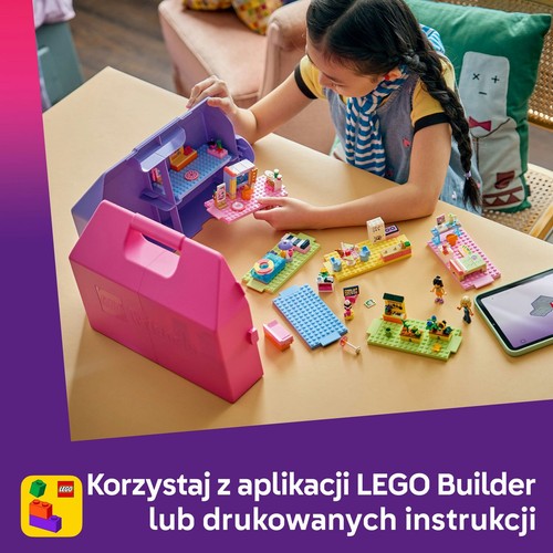 Friends Kreatywna walizka z domkiem dla lalek 42697 LEGO 1 sztuka