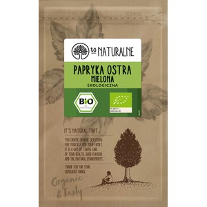 BIO Ekologiczna papryka ostra mielona To Naturalne 15 g