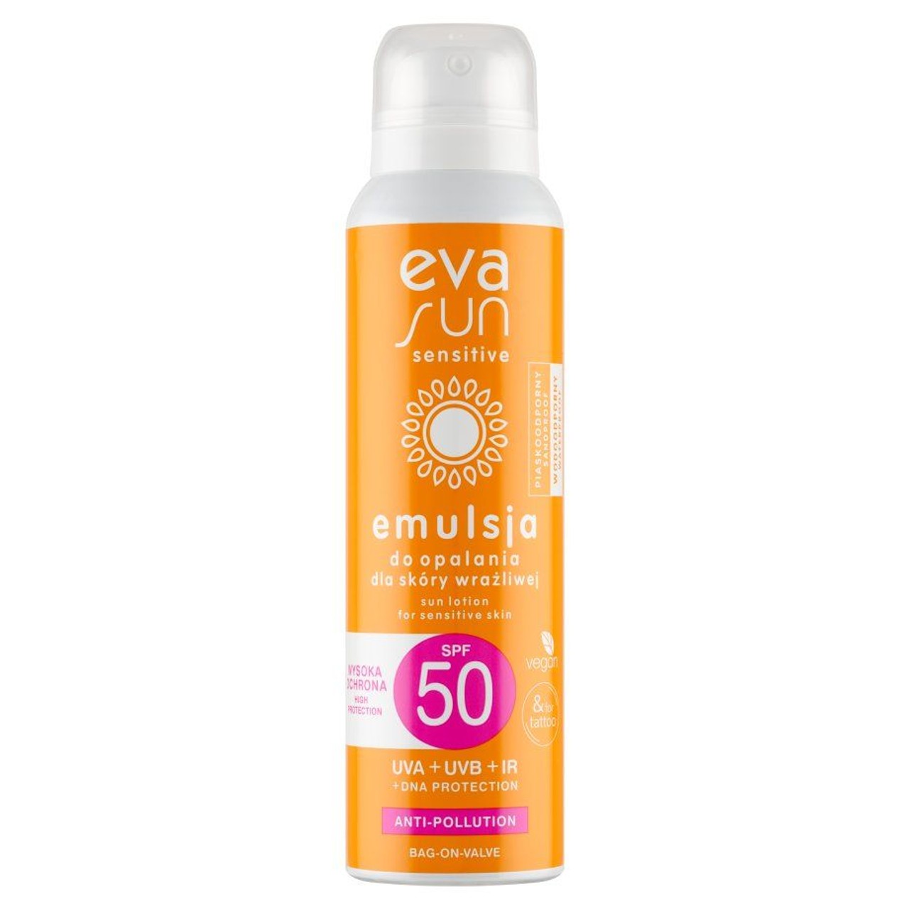 Emulsja do opalania SPF 50 Eva Sun 120 ml