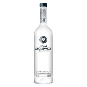 Wódka czysta alk.40% obj. Adam Mickiewicz 1 l