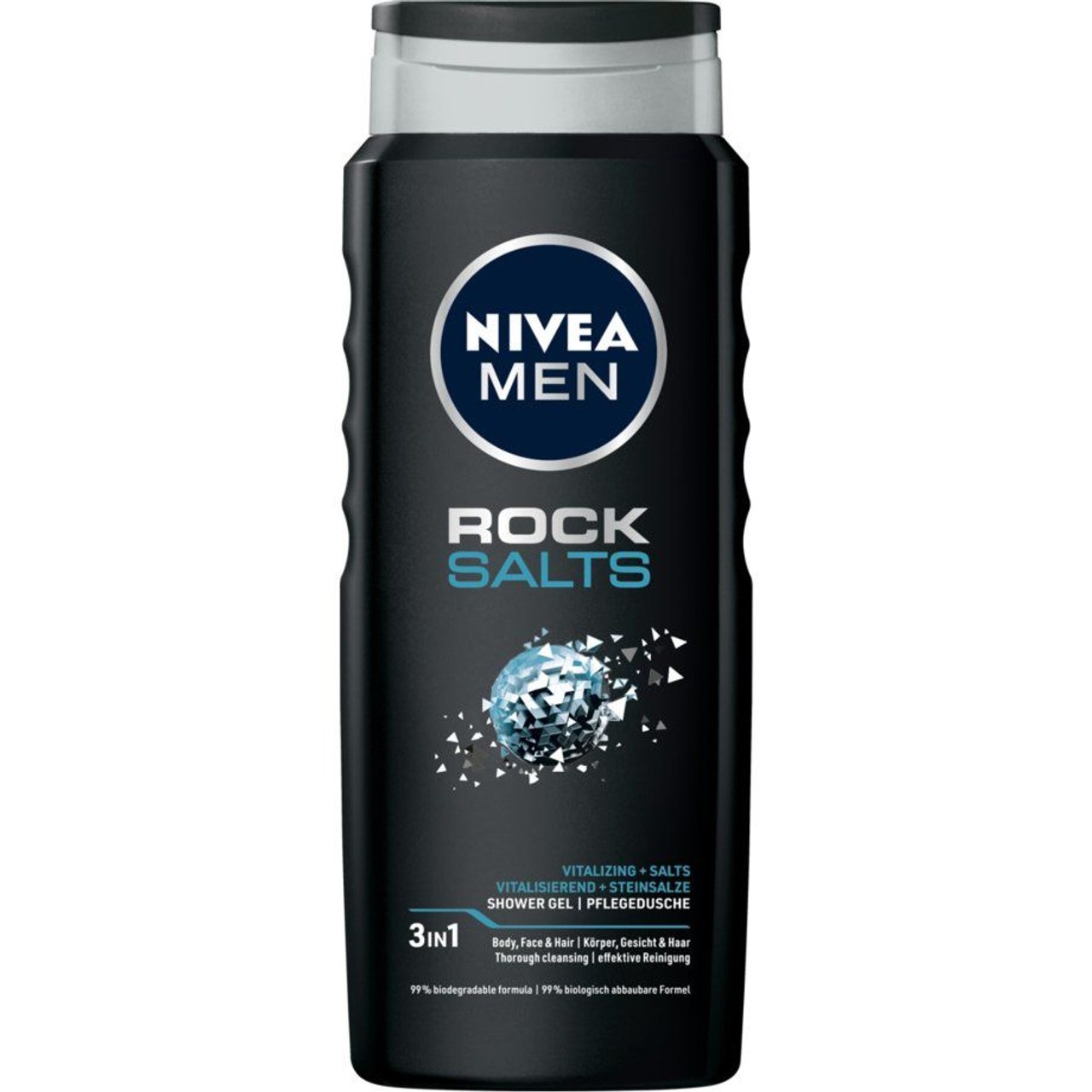 Żel pod prysznic Rock Salts NIVEA MEN 500 ml
