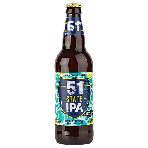 Piwo irlandzkie IPA 51st State o smaku owoców tropikalnych alk. 6,0% obj. O’Hara’s 500 ml