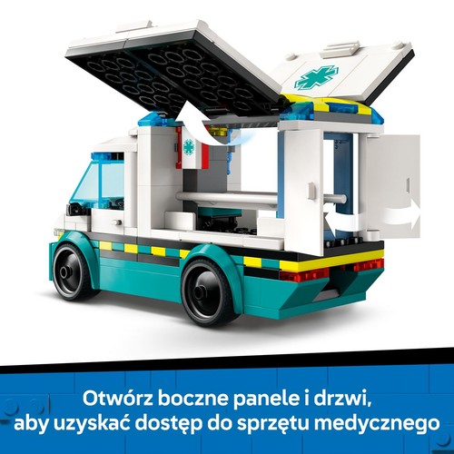 City Karetka pogotowia 60451 LEGO 1 sztuka