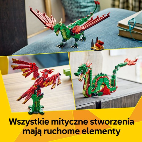 Creator 3 w 1 Średniowieczny smok 31161 LEGO 1 sztuka