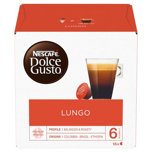 Kawa Dolce Gusto Lungo Nescafé 16 kapsułek