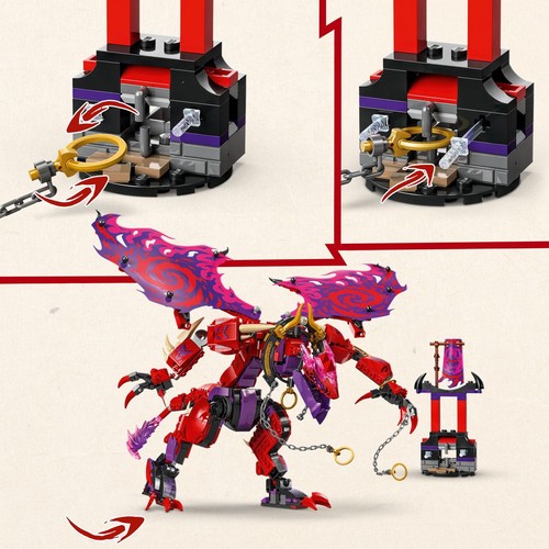NINJAGO® Smok chaosu Kiełogrzmot 71832 LEGO 1 sztuka